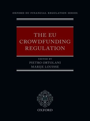 cover image of The EU Crowdfunding Regulation